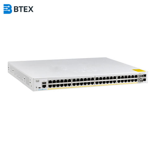 Switch C1000-48T-4X-L Cisco Catalyst 1000 with 48x 10/100/1000 ports, 4x 10G SFP+ uplinks
