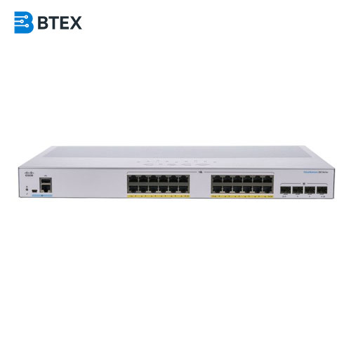 C1000-24FP-4G-L Switch Cisco Catalyst 1000 with 24 Ports PoE+ 370W, 4 SFP Uplink